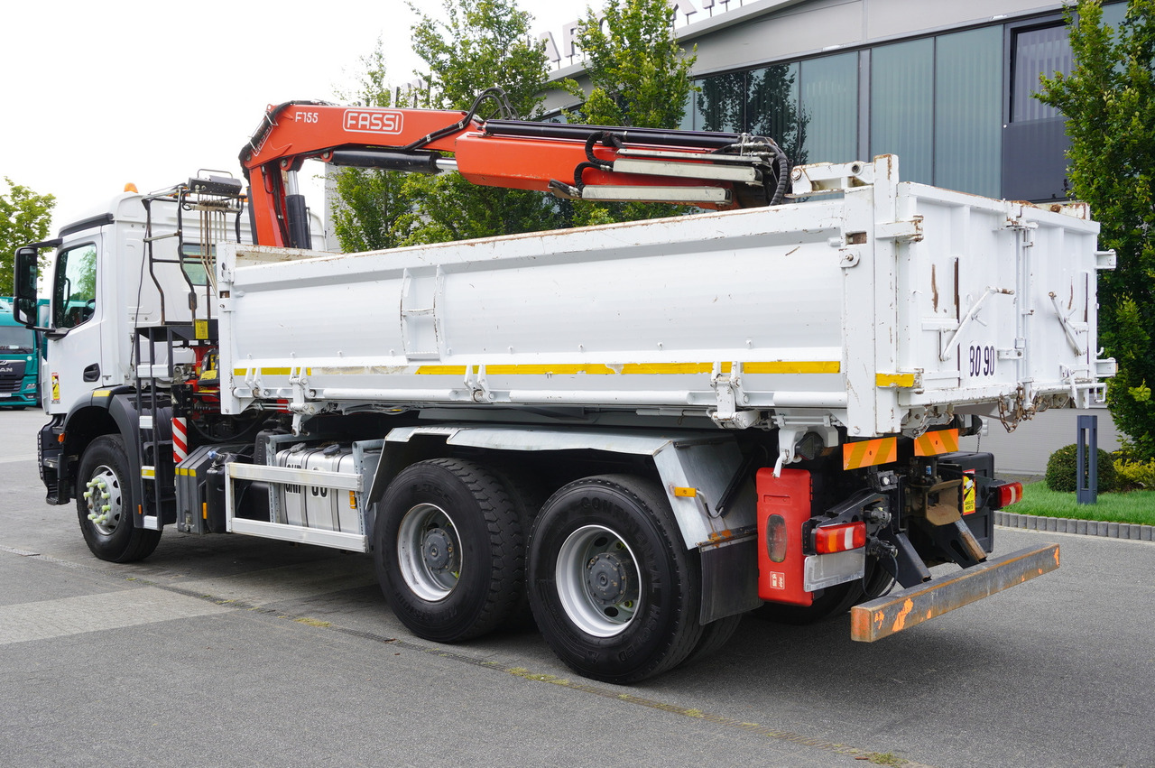 MERCEDES-BENZ Arocs 2636 / 6x4 / HDS Fassi / 3-Way Tipper / Bortmatic 租赁 MERCEDES-BENZ Arocs 2636 / 6x4 / HDS Fassi / 3-Way Tipper / Bortmatic：图13