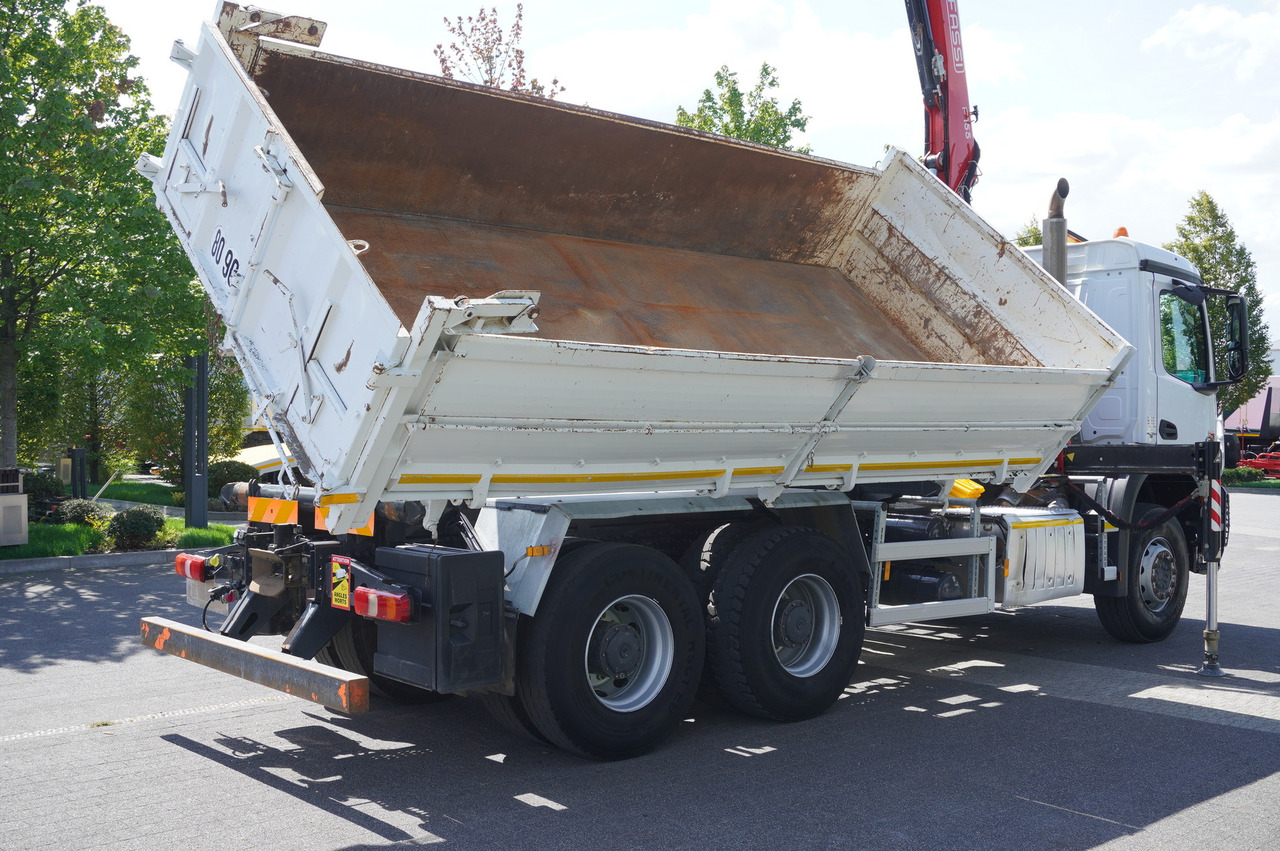 MERCEDES-BENZ Arocs 2636 / 6x4 / HDS Fassi / 3-Way Tipper / Bortmatic 租赁 MERCEDES-BENZ Arocs 2636 / 6x4 / HDS Fassi / 3-Way Tipper / Bortmatic：图10