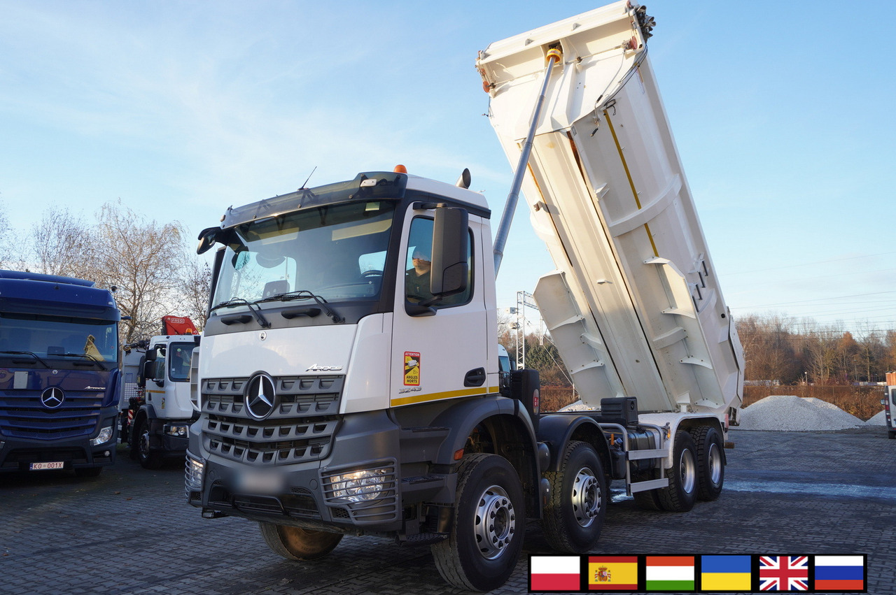 MERCEDES-BENZ Arocs 3243 E6 8x4 / Tipper / 120 tho kilometers! / Retarder - 自卸车:图1 MERCEDES-BENZ Arocs 3243 E6 8x4 / Tipper / 120 tho kilometers! / Retarder - 自卸车:图1