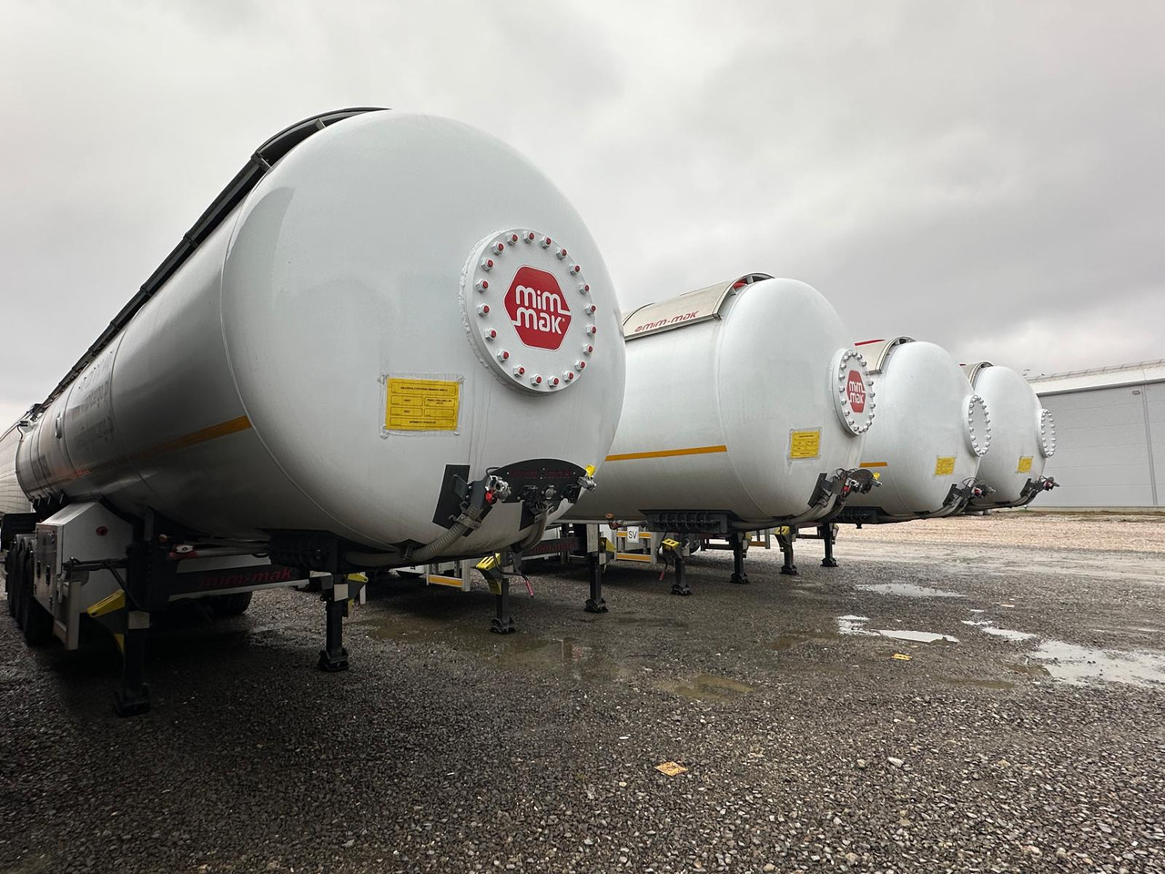 MIMMAK Gas tank semi-trailer MM312 / 2024 / 4 units - 液罐半拖车:图3 MIMMAK Gas tank semi-trailer MM312 / 2024 / 4 units - 液罐半拖车:图3
