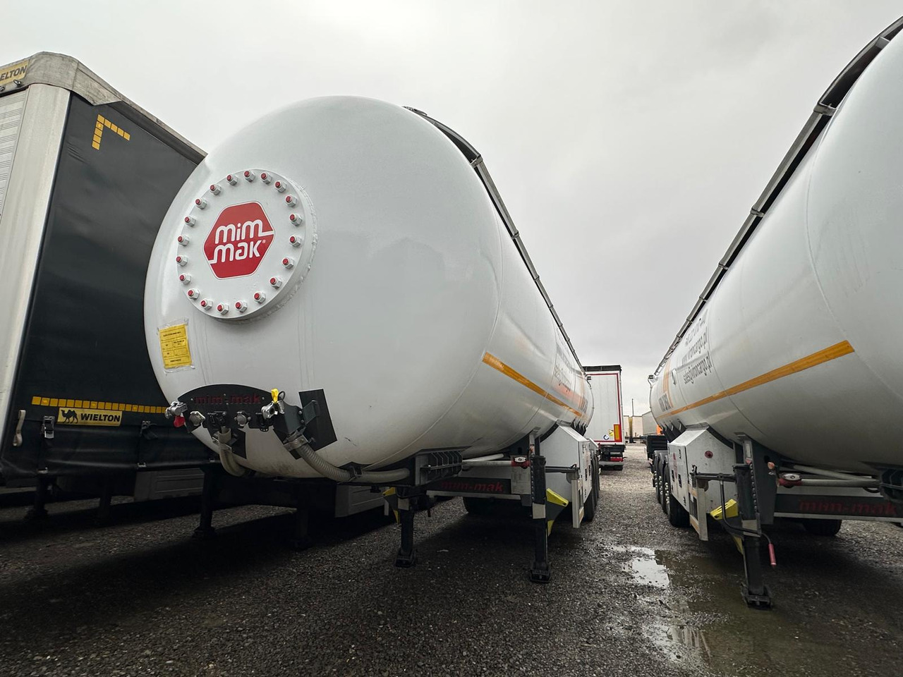 MIMMAK Gas tank semi-trailer MM312 / 2024 / 4 units - 液罐半拖车:图4 MIMMAK Gas tank semi-trailer MM312 / 2024 / 4 units - 液罐半拖车:图4