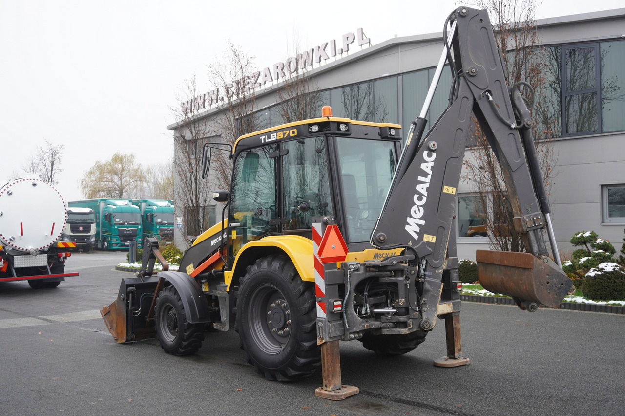 Mecalac TLB870 backhoe loader / 1990 MTH! / joysticks - 反铲装载机:图5 Mecalac TLB870 backhoe loader / 1990 MTH! / joysticks - 反铲装载机:图5