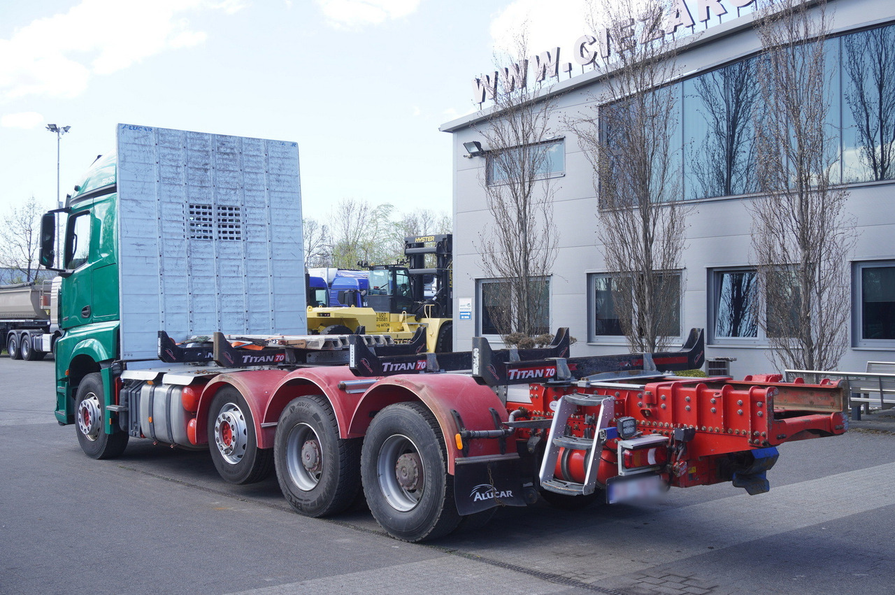 Mercedes-Benz Arocs 3563 8 × 4 / 630 HP / steered axle / Logging superstructure - 起重车:图5 Mercedes-Benz Arocs 3563 8 × 4 / 630 HP / steered axle / Logging superstructure - 起重车:图5