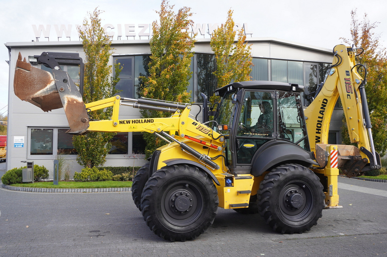 NEW HOLLAND B 115 C backhoe loader / 1000 MTH ! / 2021 - 反铲装载机:图4 NEW HOLLAND B 115 C backhoe loader / 1000 MTH ! / 2021 - 反铲装载机:图4