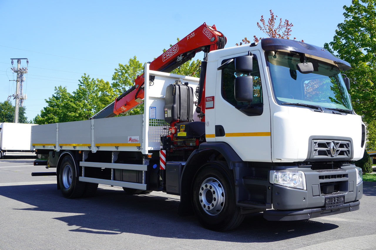 RENAULT C280 DTI 8 / FASSI crane 5.6 T / range 8 m / Flatbed 15 EPAL - 栏板式/ 平板卡车, 起重车:图5 RENAULT C280 DTI 8 / FASSI crane 5.6 T / range 8 m / Flatbed 15 EPAL - 栏板式/ 平板卡车, 起重车:图5