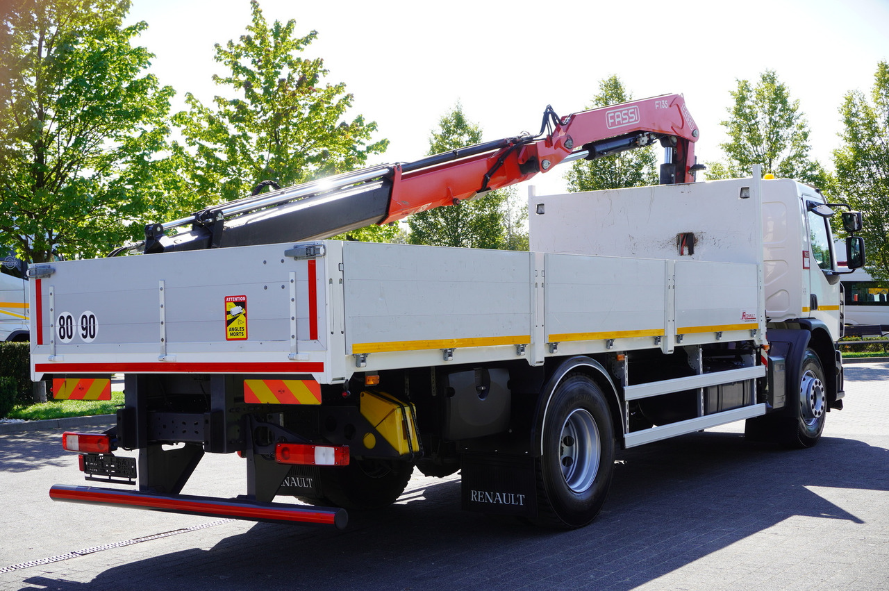 RENAULT C280 DTI 8 / FASSI crane 5.6 T / range 8 m / Flatbed 15 EPAL - 起重车:图4 RENAULT C280 DTI 8 / FASSI crane 5.6 T / range 8 m / Flatbed 15 EPAL - 起重车:图4