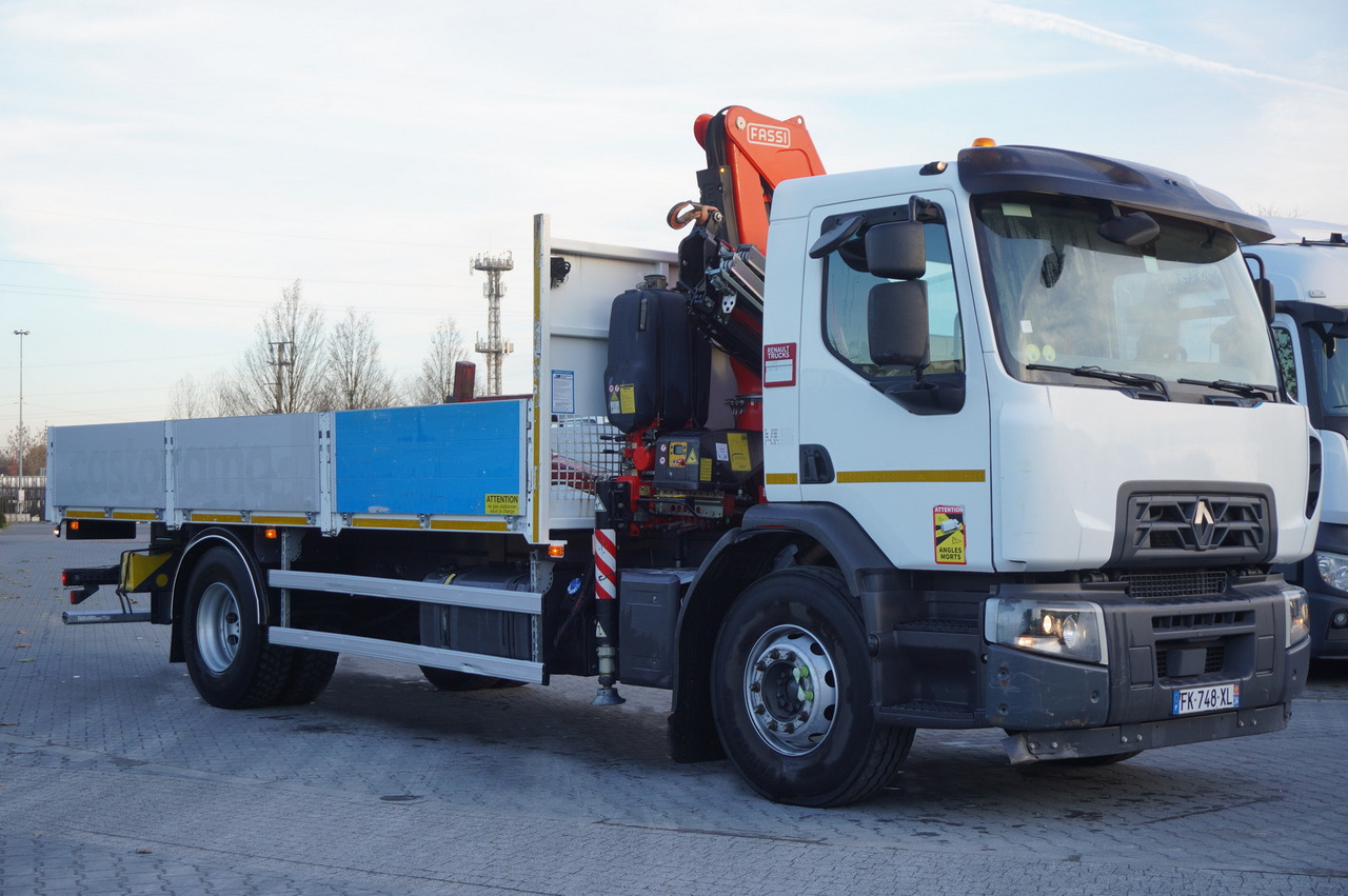 RENAULT C280 DTI 8 / FASSI crane 5.6 T / range 8 m / Flatbed 15 EPAL - 起重车:图5 RENAULT C280 DTI 8 / FASSI crane 5.6 T / range 8 m / Flatbed 15 EPAL - 起重车:图5