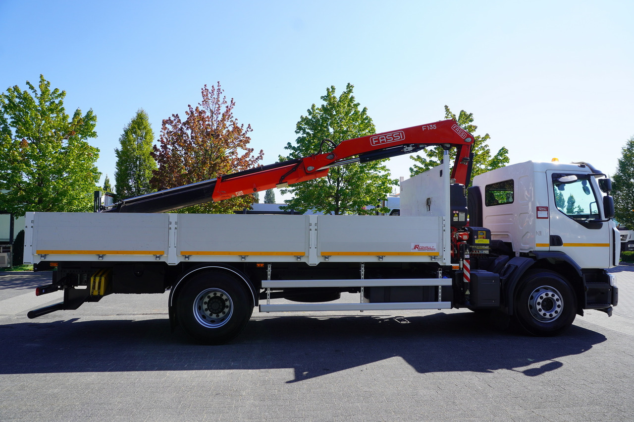 RENAULT C280 DTI 8 / FASSI crane 5.6 T / range 8 m / Flatbed 15 EPAL - 栏板式/ 平板卡车, 起重车:图2 RENAULT C280 DTI 8 / FASSI crane 5.6 T / range 8 m / Flatbed 15 EPAL - 栏板式/ 平板卡车, 起重车:图2