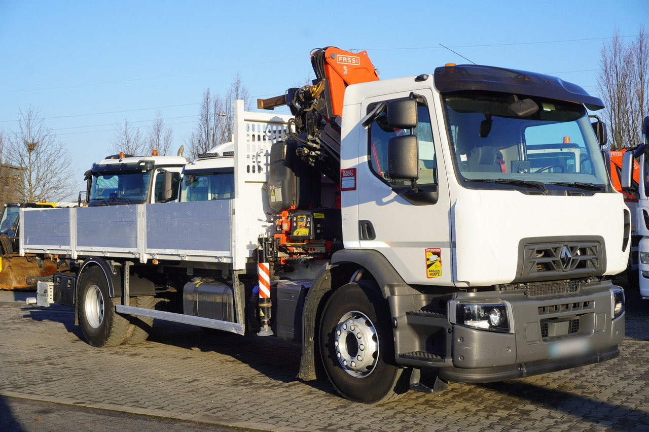 RENAULT C320 P 4x2 / FASSI crane 6 T / 140 MTH!!! / range 10 m / Flatbed 15 EPAL / 52 tho. km!!! - 起重车:图4 RENAULT C320 P 4x2 / FASSI crane 6 T / 140 MTH!!! / range 10 m / Flatbed 15 EPAL / 52 tho. km!!! - 起重车:图4