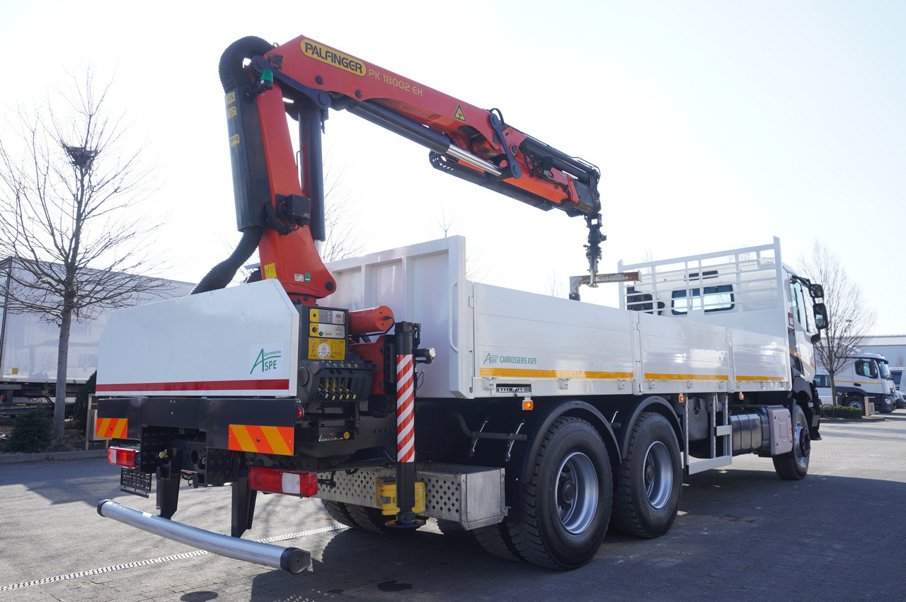 RENAULT C380 / 6x4 / HDS Palfinger PK 18002-EH 6000 kg - 栏板式/ 平板卡车, 起重车:图4 RENAULT C380 / 6x4 / HDS Palfinger PK 18002-EH 6000 kg - 栏板式/ 平板卡车, 起重车:图4