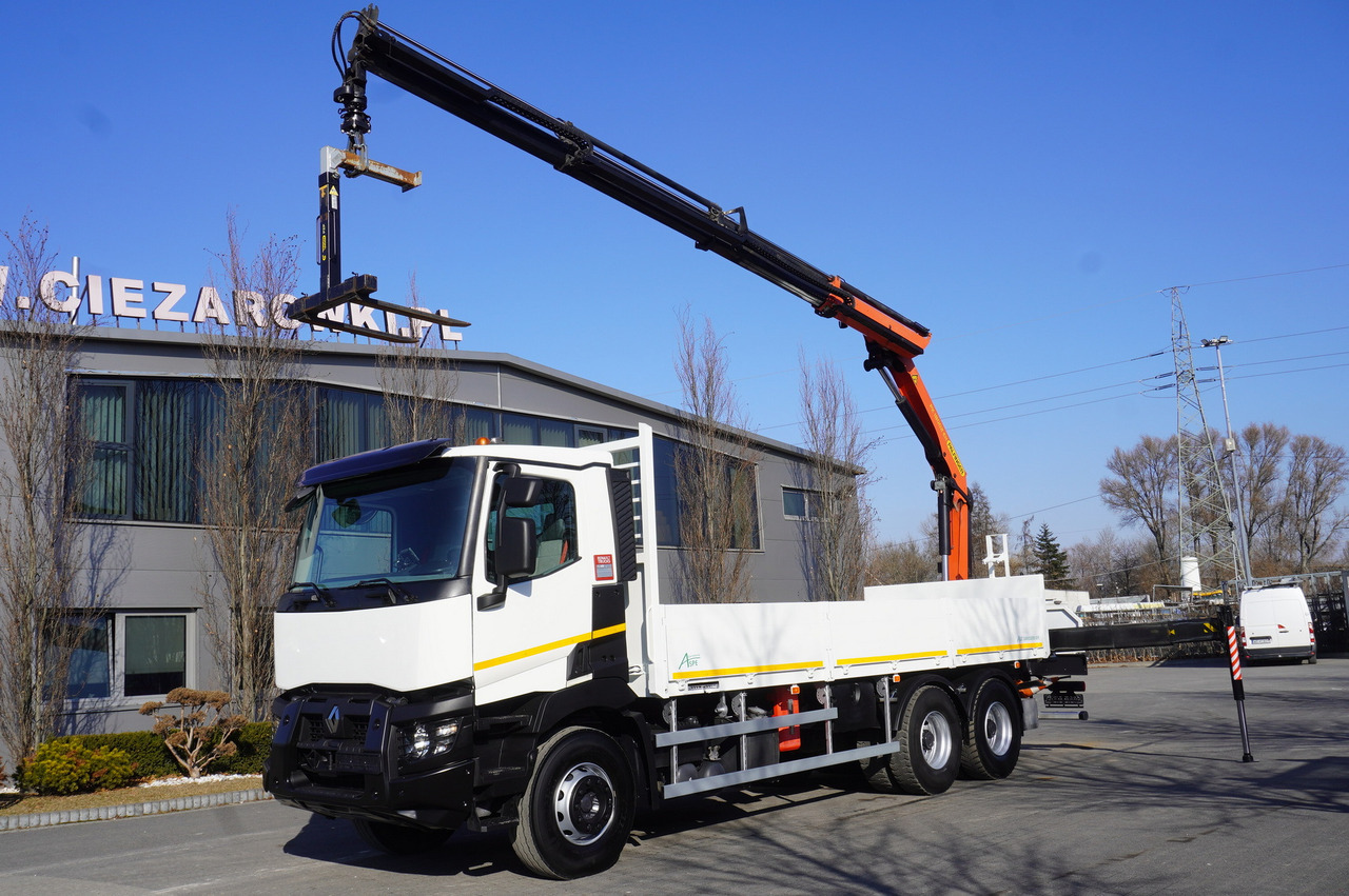 RENAULT C380 / 6x4 / HDS Palfinger PK 18002-EH 6000 kg - 起重车:图1 RENAULT C380 / 6x4 / HDS Palfinger PK 18002-EH 6000 kg - 起重车:图1