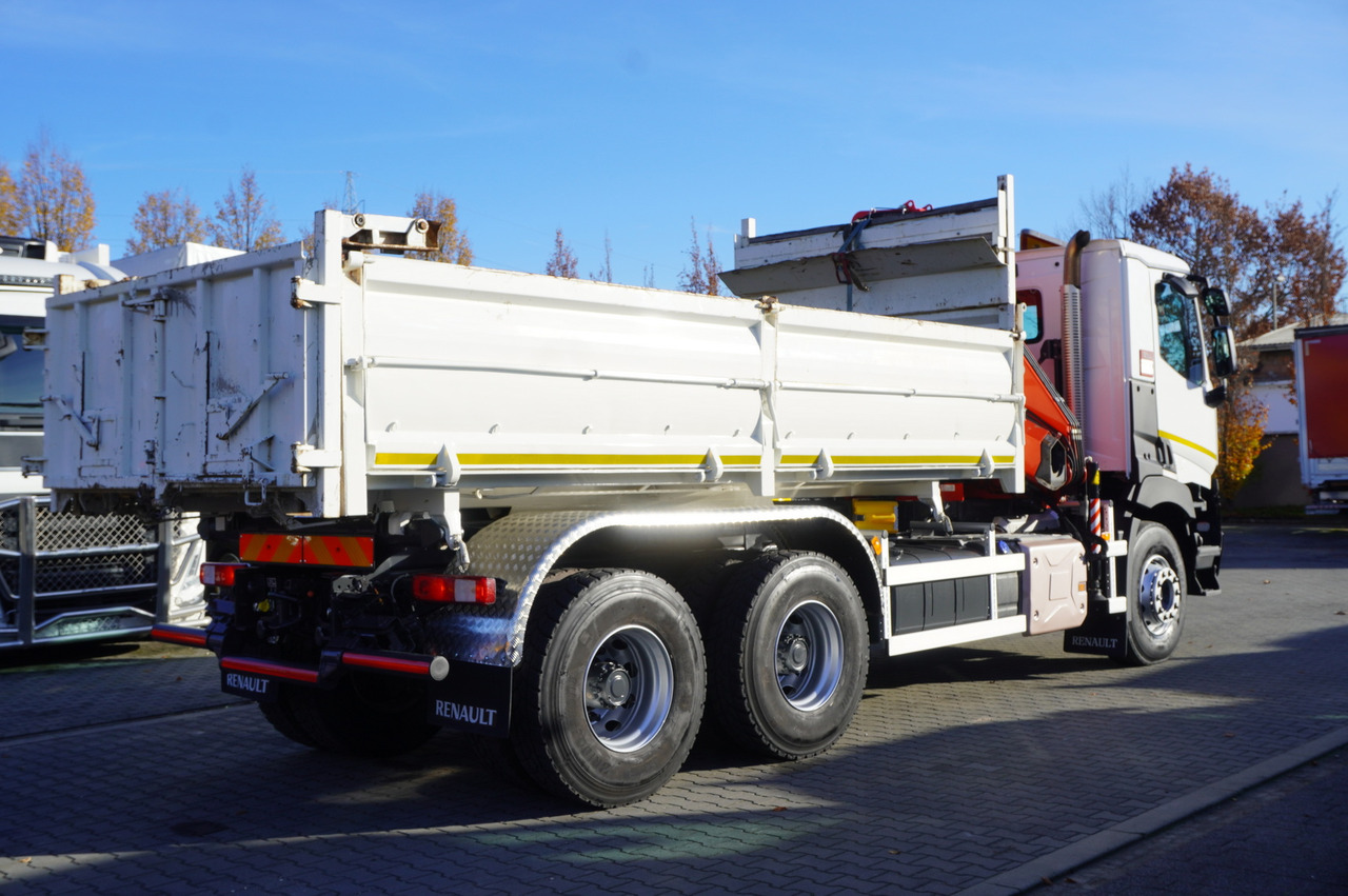 RENAULT C380 E6 6×4 / HDS Fassi F135 2700 MTH / Range 8 m / 5.6 t lifting capacity / 3-side tipper / Bortmatic - 起重车:图4 RENAULT C380 E6 6×4 / HDS Fassi F135 2700 MTH / Range 8 m / 5.6 t lifting capacity / 3-side tipper / Bortmatic - 起重车:图4