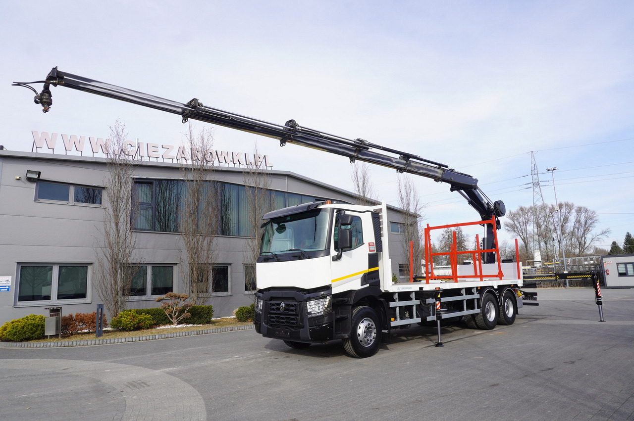 RENAULT C430 / HIAB 244 EP-5 HIDUO crane 8400 kg 15 m / Platform with stanchions - 起重车:图2 RENAULT C430 / HIAB 244 EP-5 HIDUO crane 8400 kg 15 m / Platform with stanchions - 起重车:图2