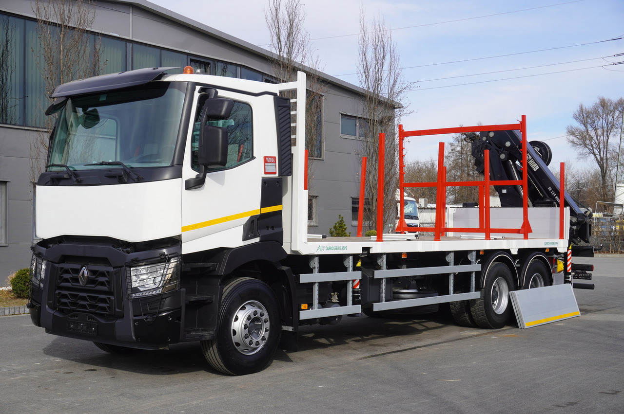 RENAULT C430 / HIAB 244 EP-5 HIDUO crane 8400 kg 15 m / Platform with stanchions - 起重车:图4 RENAULT C430 / HIAB 244 EP-5 HIDUO crane 8400 kg 15 m / Platform with stanchions - 起重车:图4