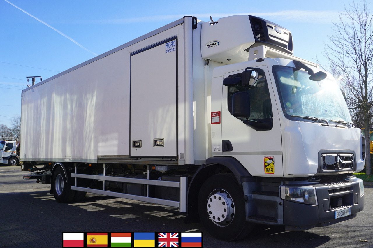 RENAULT D19 Wide 4x2 E6 / Lamberet 22 EPAL refrigerator / Multitemperature / Carrier Supra 1250 MT - 冷藏车:图1 RENAULT D19 Wide 4x2 E6 / Lamberet 22 EPAL refrigerator / Multitemperature / Carrier Supra 1250 MT - 冷藏车:图1