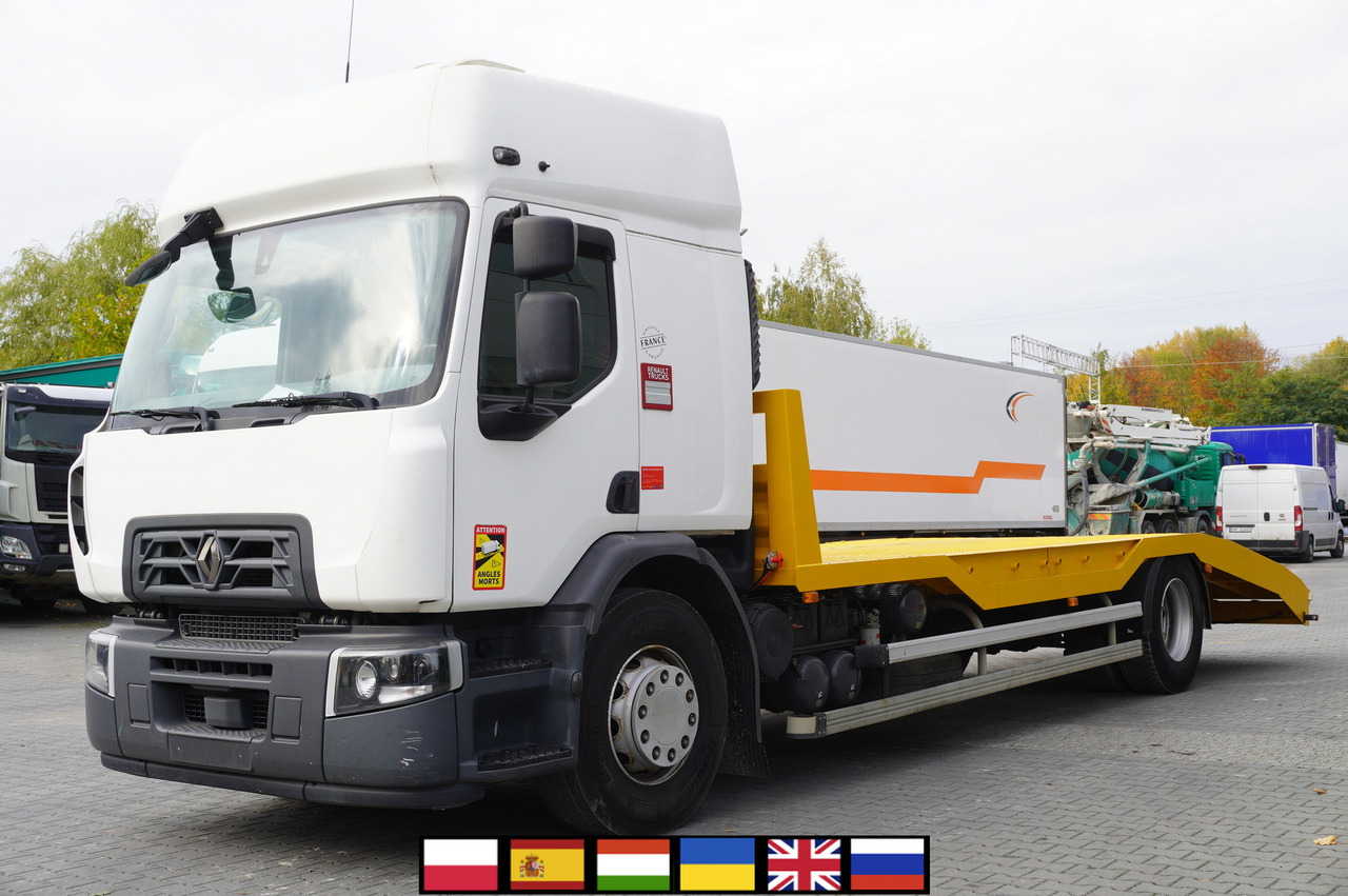 RENAULT D19 Wide Glob / 7.8 m NEW tow truck / 280 tho. km - 自动转运卡车:图1 RENAULT D19 Wide Glob / 7.8 m NEW tow truck / 280 tho. km - 自动转运卡车:图1