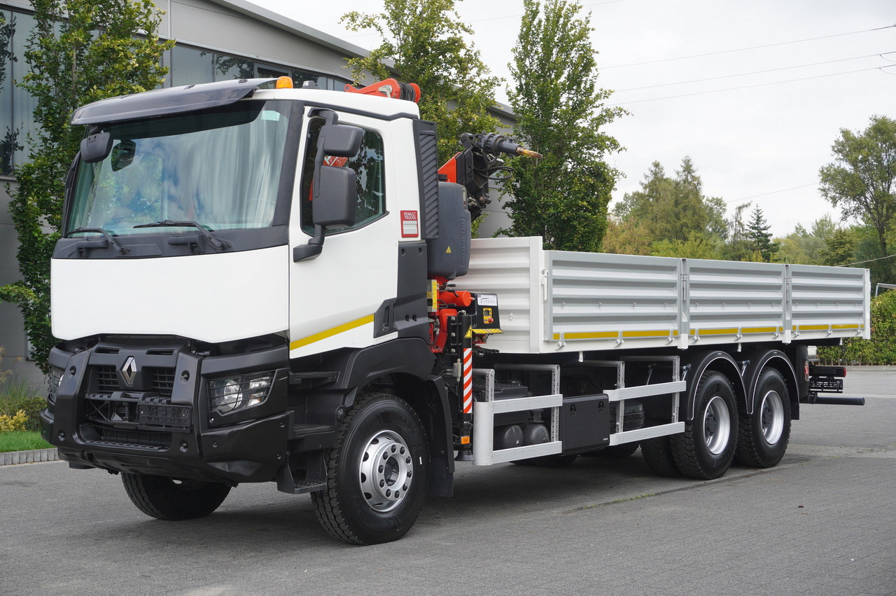 RENAULT K380 6×4 / FASSI F175 crane 7.85 t / 120 thousand km! / 2-sided tipper - 起重车:图3 RENAULT K380 6×4 / FASSI F175 crane 7.85 t / 120 thousand km! / 2-sided tipper - 起重车:图3