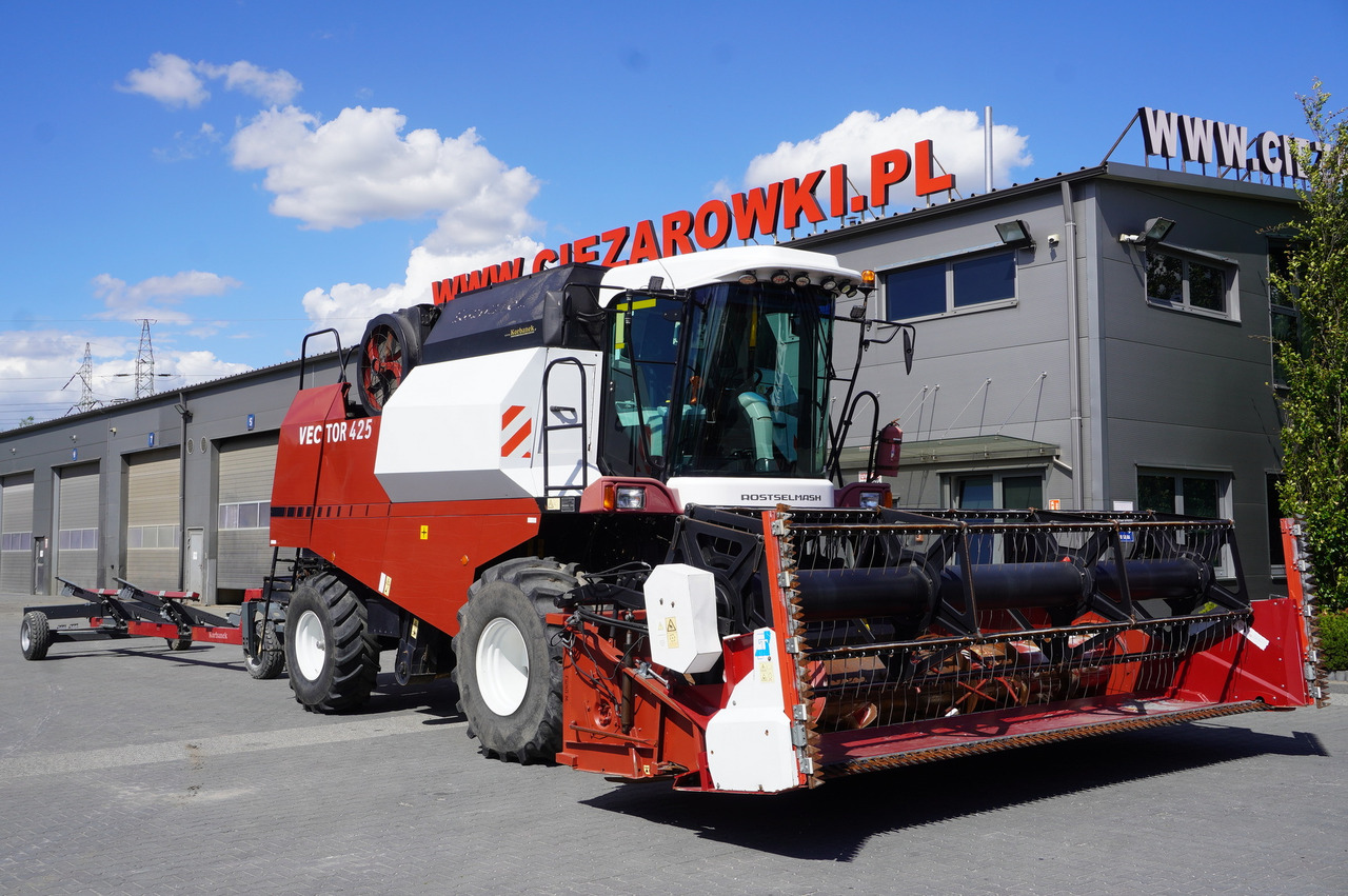 ROSTSELMASH VECTOR 425 RSM-101 grain harvester + Header 5 m + rapeseed harvesting extension / 2300 MTH - 联合收割机:图3 ROSTSELMASH VECTOR 425 RSM-101 grain harvester + Header 5 m + rapeseed harvesting extension / 2300 MTH - 联合收割机:图3