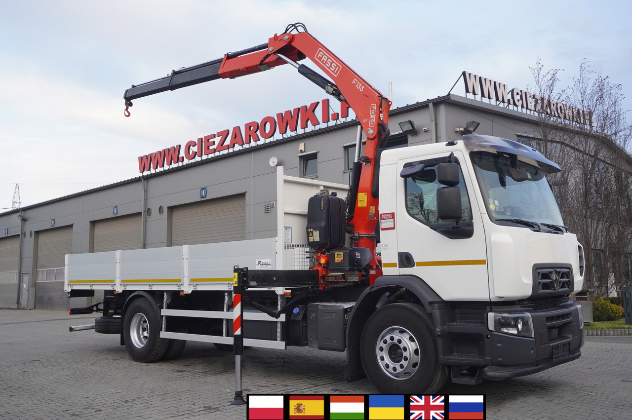 Renault C320 P4x2 E6 / Fassi 5.6 t / Range 8 m / Platform 15 EPAL - 起重车:图1 Renault C320 P4x2 E6 / Fassi 5.6 t / Range 8 m / Platform 15 EPAL - 起重车:图1