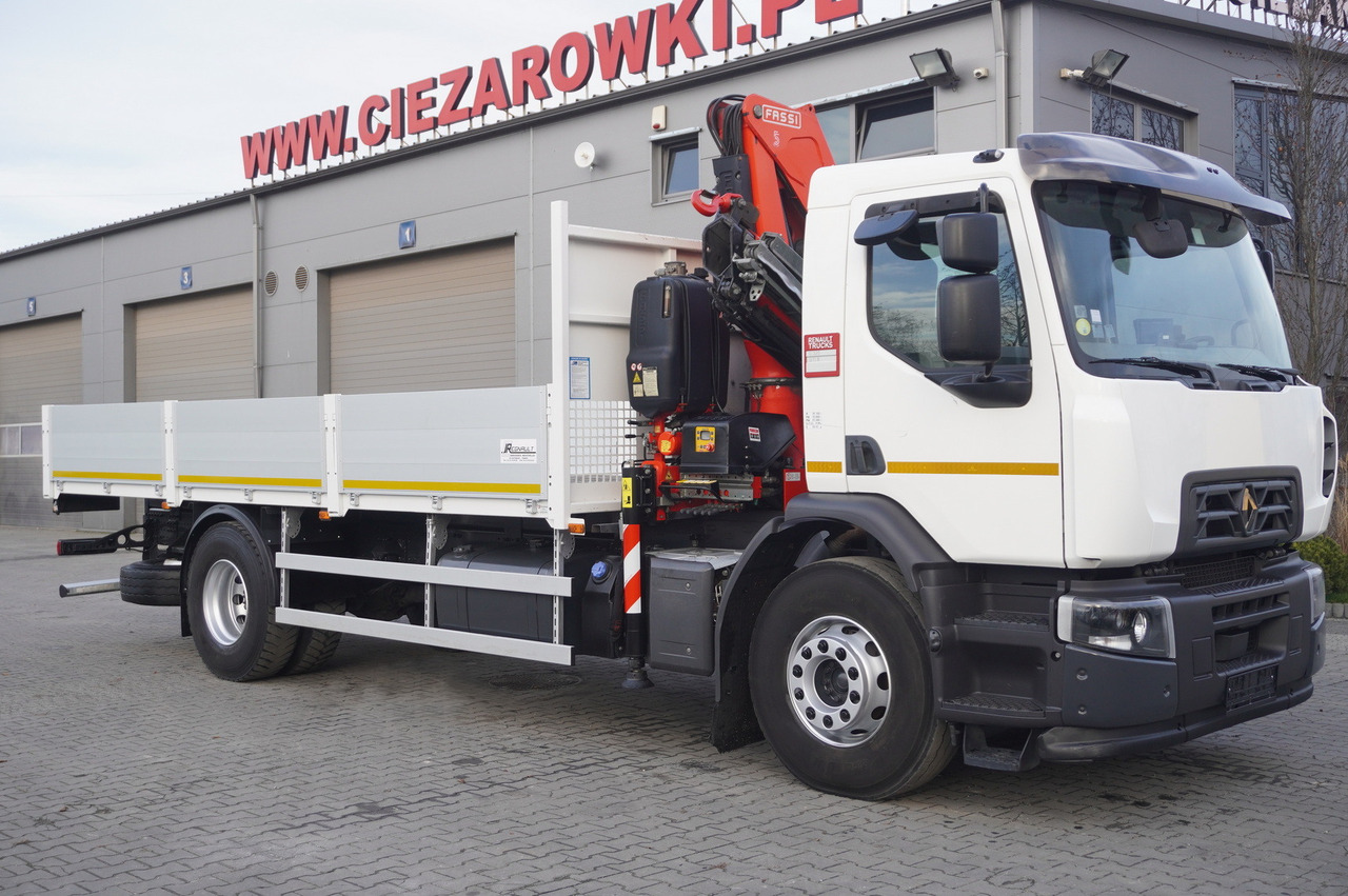 Renault C320 P4x2 E6 / Fassi 5.6 t / Range 8 m / Platform 15 EPAL - 栏板式/ 平板卡车, 起重车:图2 Renault C320 P4x2 E6 / Fassi 5.6 t / Range 8 m / Platform 15 EPAL - 栏板式/ 平板卡车, 起重车:图2