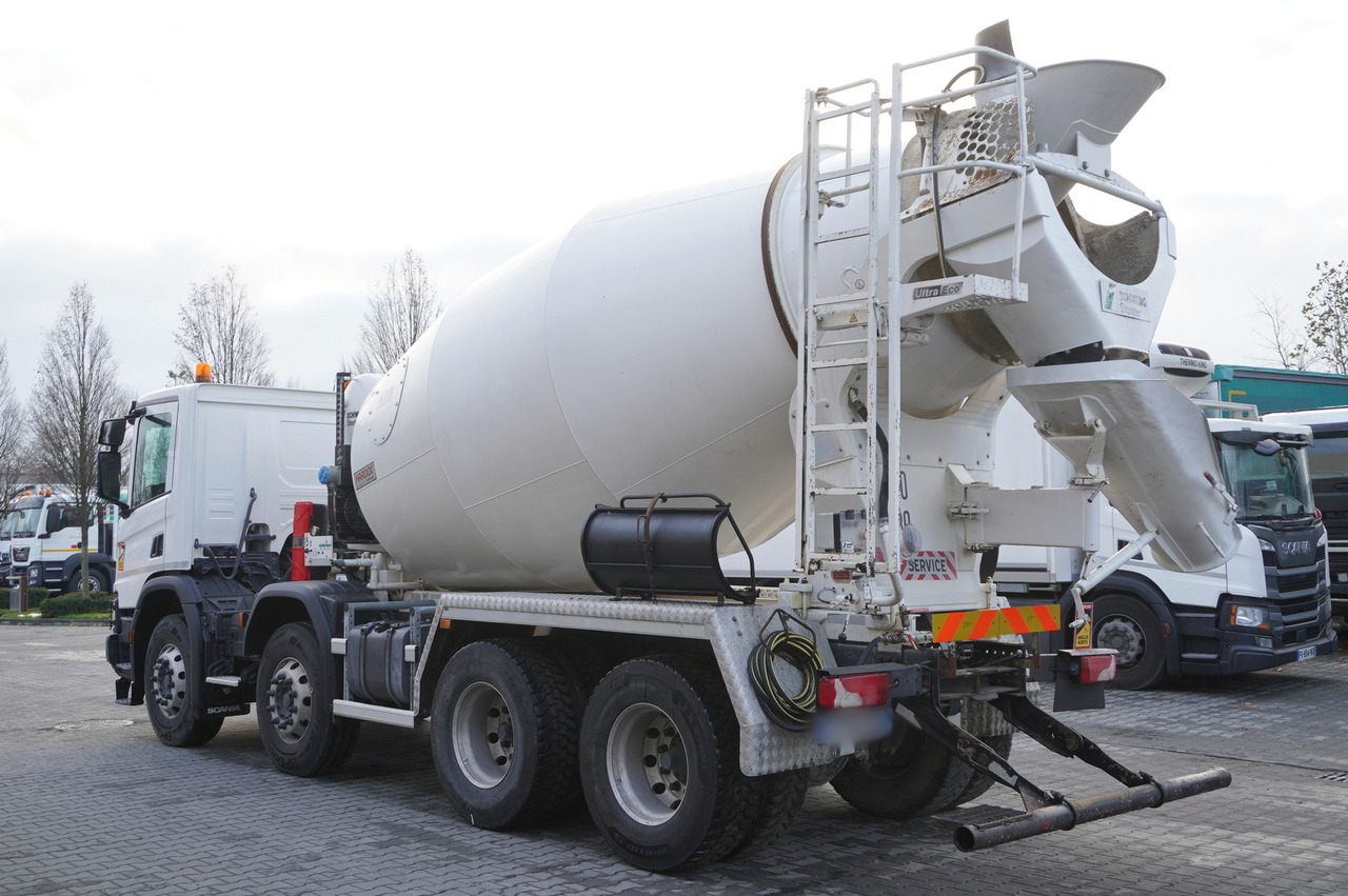 SCANIA P410 XT 8x4 / 80 tho. km!!! / SCHWING-STATTER AM 9 FHC 9 m3 concrete mixer - 混凝土搅拌车:图4 SCANIA P410 XT 8x4 / 80 tho. km!!! / SCHWING-STATTER AM 9 FHC 9 m3 concrete mixer - 混凝土搅拌车:图4