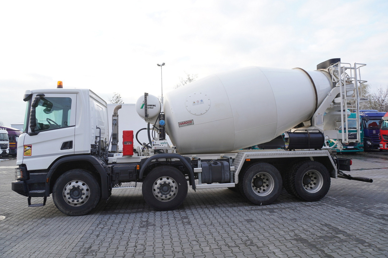 SCANIA P410 XT 8x4 / 80 tho. km!!! / SCHWING-STATTER AM 9 FHC 9 m3 concrete mixer - 混凝土搅拌车:图3 SCANIA P410 XT 8x4 / 80 tho. km!!! / SCHWING-STATTER AM 9 FHC 9 m3 concrete mixer - 混凝土搅拌车:图3