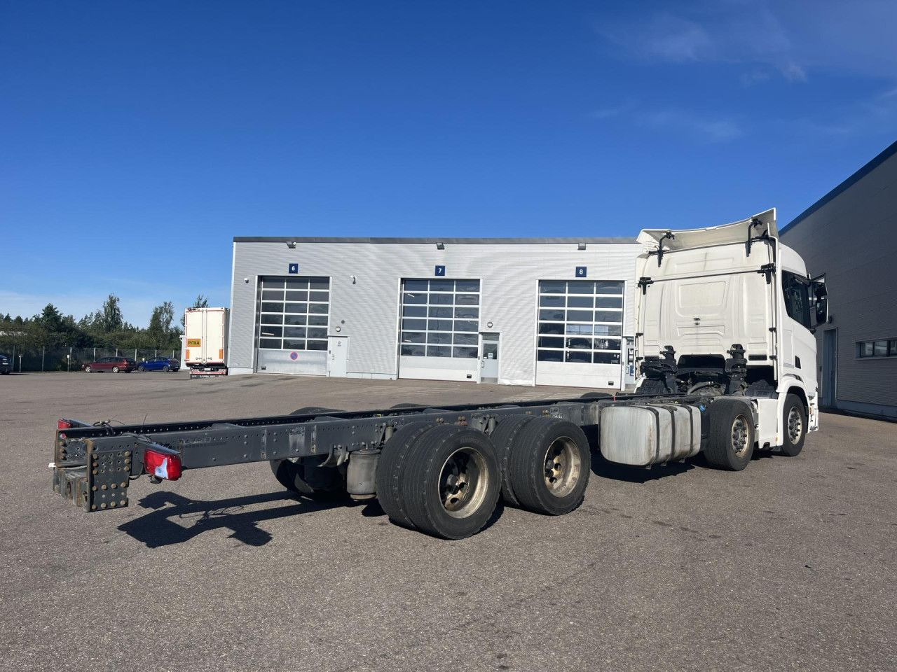 SCANIA R 540 B8x4NB / Truck chassis / Sleeper cab - 起重车:图2 SCANIA R 540 B8x4NB / Truck chassis / Sleeper cab - 起重车:图2