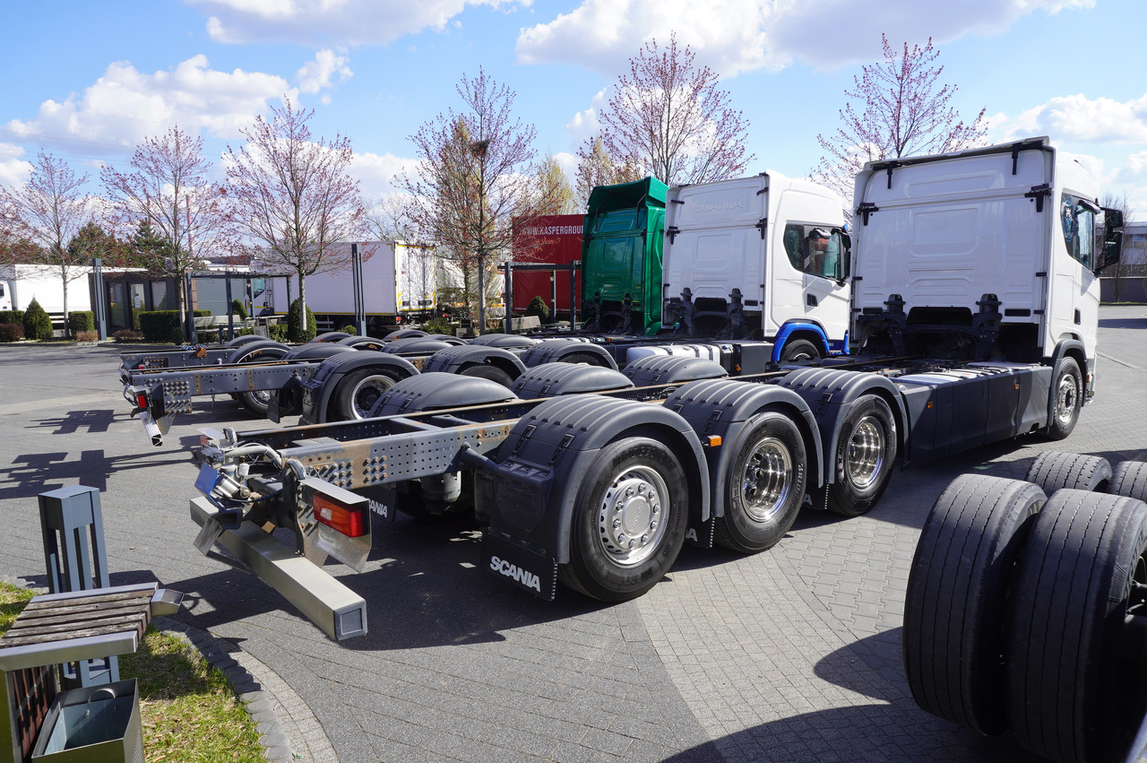 SCANIA R650 V8 / 650 HP/ frame 8.8 m / steered 4th axis / 20 units - 驾驶室底盘卡车:图5 SCANIA R650 V8 / 650 HP/ frame 8.8 m / steered 4th axis / 20 units - 驾驶室底盘卡车:图5