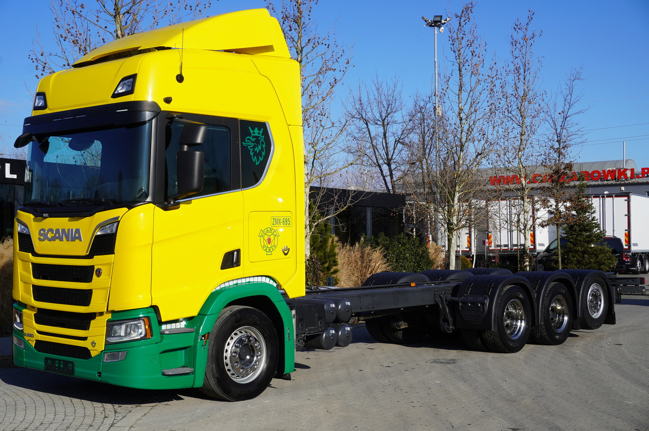 SCANIA R650 V8 8x4/4 E6 / 2020 / Frame 9.7 m - 驾驶室底盘卡车:图1 SCANIA R650 V8 8x4/4 E6 / 2020 / Frame 9.7 m - 驾驶室底盘卡车:图1
