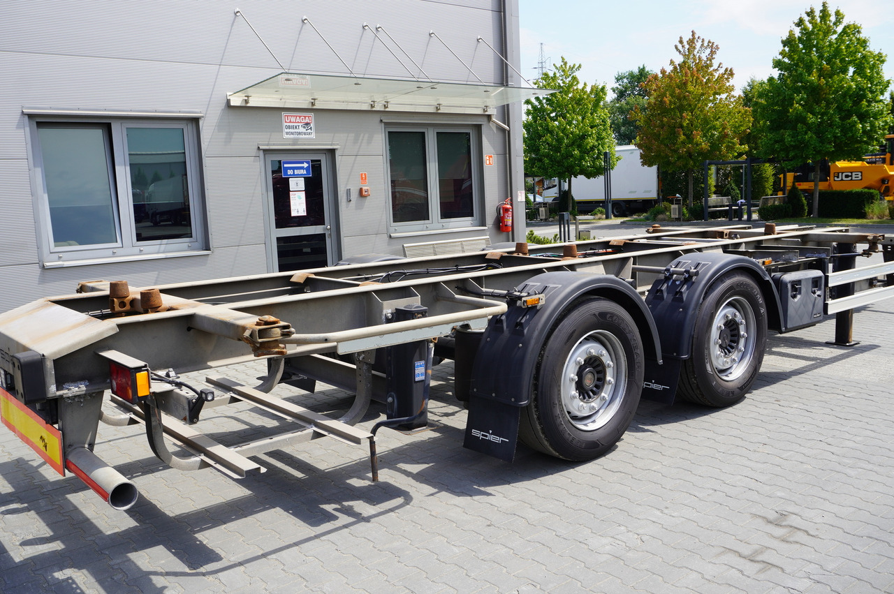 SPIER Trailer ZWL 290 BDF / 18 t - 底盘拖车:图1 SPIER Trailer ZWL 290 BDF / 18 t - 底盘拖车:图1