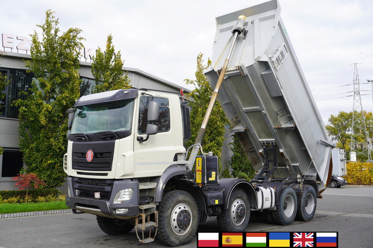 TATRA Phoenix 8x8 Twin-Steer Quad/A dump truck / 30 tho. km - 未铰接自卸车/ 运石车:图1 TATRA Phoenix 8x8 Twin-Steer Quad/A dump truck / 30 tho. km - 未铰接自卸车/ 运石车:图1