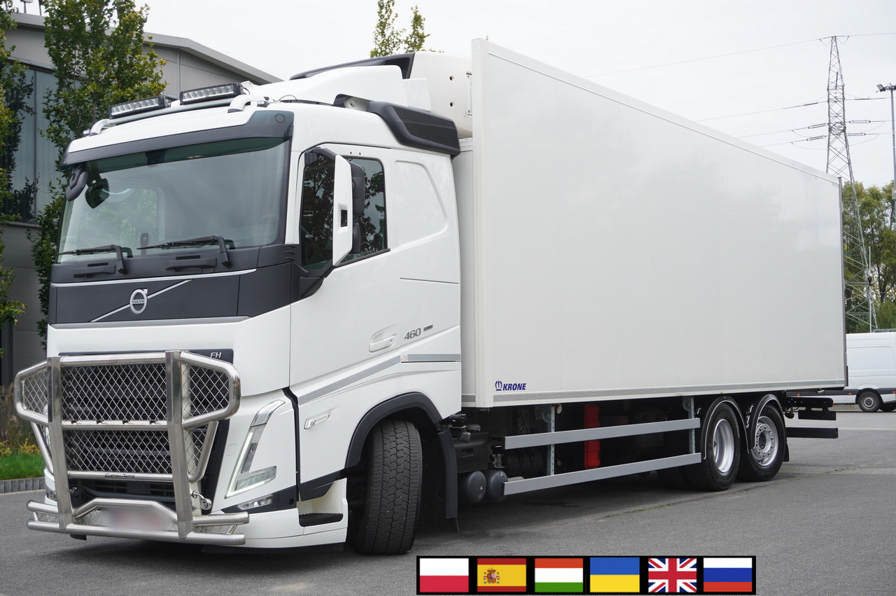 VOLVO FH 460 / Krone refrigerator 23 EPAL! / Carrier Supra 1250 MT Silent / Multitemperature / Steered axle - 冷藏车:图1 VOLVO FH 460 / Krone refrigerator 23 EPAL! / Carrier Supra 1250 MT Silent / Multitemperature / Steered axle - 冷藏车:图1