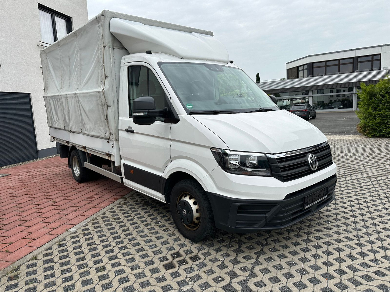 Volkswagen Crafter 50 Pritsche Plane 5-Tonne Volkswagen Crafter 50 Pritsche Plane 5-Tonne - 侧帘货车:图1 Volkswagen Crafter 50 Pritsche Plane 5-Tonne Volkswagen Crafter 50 Pritsche Plane 5-Tonne - 侧帘货车:图1