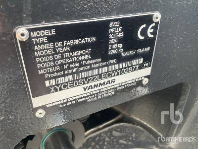 YANMAR SV22 (Unused) - 小型挖掘机:图5 YANMAR SV22 (Unused) - 小型挖掘机:图5