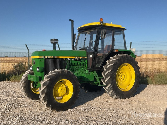 1989 John Deere 3150 4WD Tractor - 拖拉机:图2 1989 John Deere 3150 4WD Tractor - 拖拉机:图2