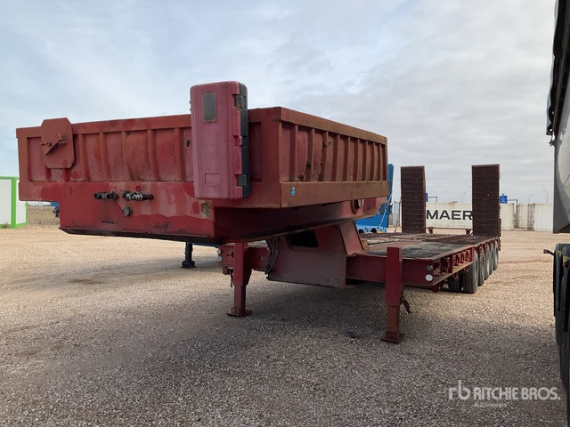 1991 Trabosa GMO 865 86 ton 5 Axle Lowboy Trailer - 低装载拖车:图1 1991 Trabosa GMO 865 86 ton 5 Axle Lowboy Trailer - 低装载拖车:图1