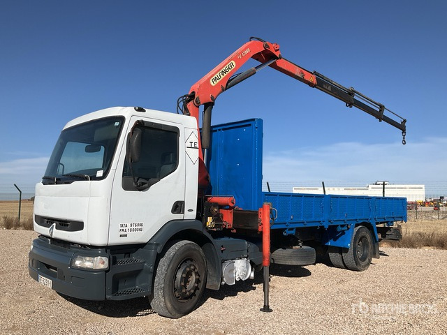 1999 Renault 250.18 1999 Palfinger PK12080 6360 kg ... Flatbed Truck with Crane - 栏板式/ 平板卡车, 起重车:图1 1999 Renault 250.18 1999 Palfinger PK12080 6360 kg ... Flatbed Truck with Crane - 栏板式/ 平板卡车, 起重车:图1
