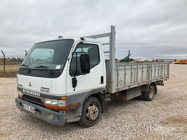 2000 Mitsubishi Canter 4x2 Flatbed Truck - 栏板式/ 平板卡车:图1 2000 Mitsubishi Canter 4x2 Flatbed Truck - 栏板式/ 平板卡车:图1