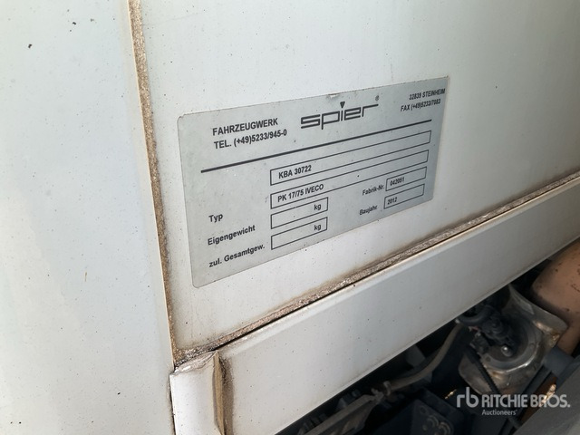 2012 Iveco Eurocargo 75E18 4x2 Van Truck - 厢式卡车:图5 2012 Iveco Eurocargo 75E18 4x2 Van Truck - 厢式卡车:图5