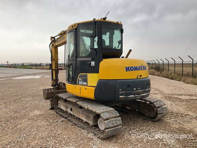 2012 Komatsu PC80MR-3 Tracked Excavator - 履带式挖掘机:图4 2012 Komatsu PC80MR-3 Tracked Excavator - 履带式挖掘机:图4