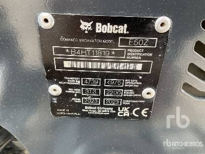 BOBCAT E50Z - 履带式挖掘机:图5 BOBCAT E50Z - 履带式挖掘机:图5
