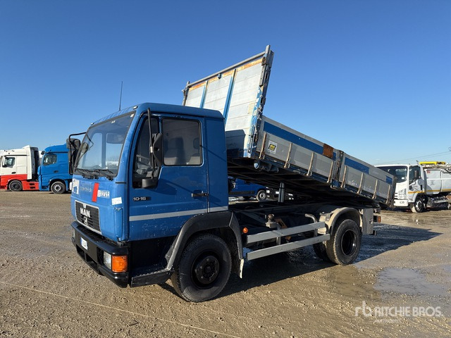 1998 MAN 10.163 4x2 S/A Dump Truck - 翻斗车:图1 1998 MAN 10.163 4x2 S/A Dump Truck - 翻斗车:图1