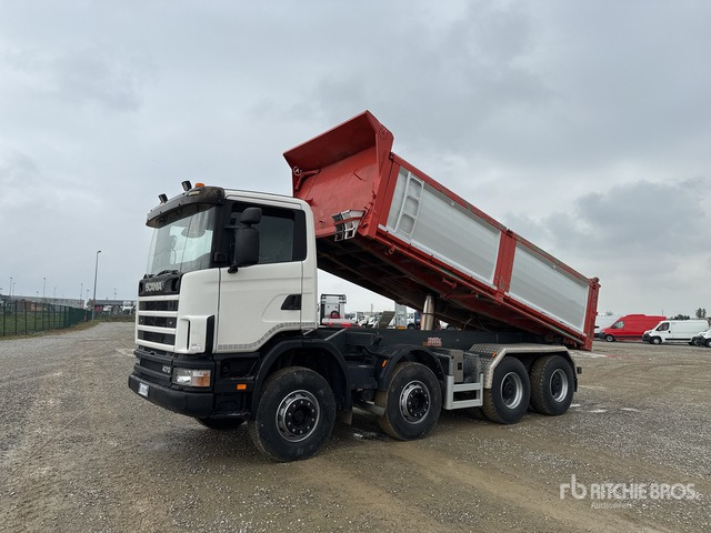 2003 Scania 124C470 8x4 Tri/A Dump Truck - 翻斗车:图2 2003 Scania 124C470 8x4 Tri/A Dump Truck - 翻斗车:图2