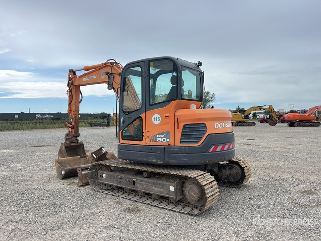 2009 Doosan DX80R Escavatore cingolato - 履带式挖掘机:图4 2009 Doosan DX80R Escavatore cingolato - 履带式挖掘机:图4