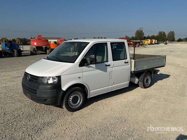 2014 Volkswagen Transporter Crew Cab Flatbed Truck - 平板货车:图1 2014 Volkswagen Transporter Crew Cab Flatbed Truck - 平板货车:图1