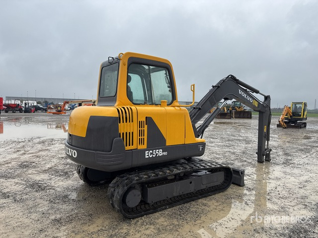 2015 Volvo EC55B Mini Excavator: <6.6t - 小型挖掘机:图4 2015 Volvo EC55B Mini Excavator: <6.6t - 小型挖掘机:图4