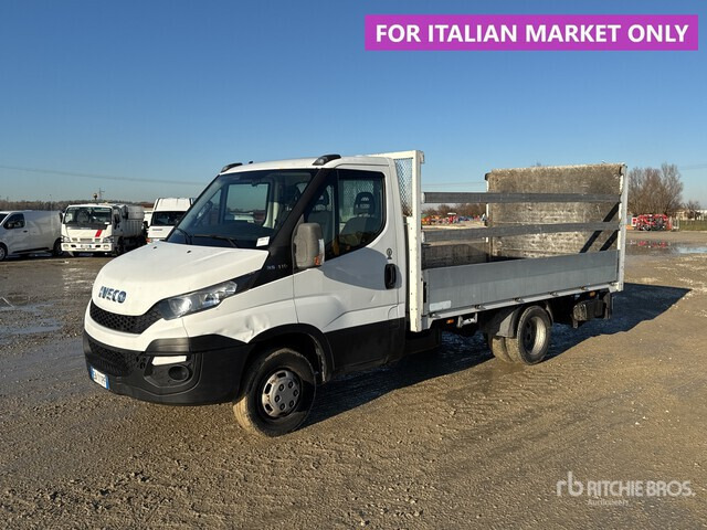 2016 Iveco Daily 35-110 Flatbed Truck - 栏板式/ 平板卡车:图2 2016 Iveco Daily 35-110 Flatbed Truck - 栏板式/ 平板卡车:图2