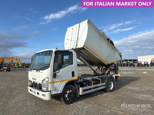 2017 Isuzu NPR 75 Rear Loader Waste Collection Truck - 垃圾车:图2 2017 Isuzu NPR 75 Rear Loader Waste Collection Truck - 垃圾车:图2