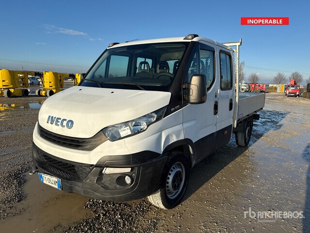 2018 Iveco Daily (Inoperable) Flatbed Truck - 栏板式/ 平板卡车:图1 2018 Iveco Daily (Inoperable) Flatbed Truck - 栏板式/ 平板卡车:图1