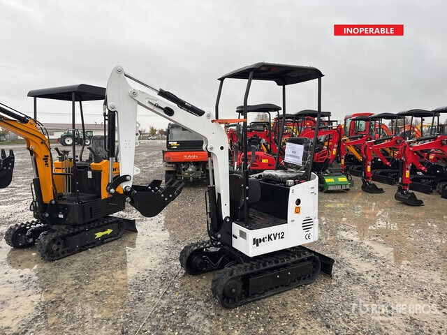 2025 JPC KV12 (Inoperable) Mini Excavator: <6.6t - 小型挖掘机:图1 2025 JPC KV12 (Inoperable) Mini Excavator: <6.6t - 小型挖掘机:图1